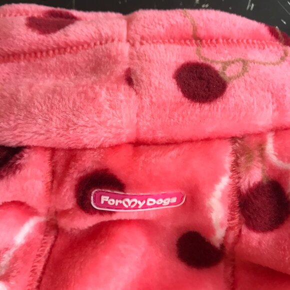 Dog Fall Winter Wear Jumpsuit Overall Coat Small Female Cut Pink NWT - Picture 8 of 12